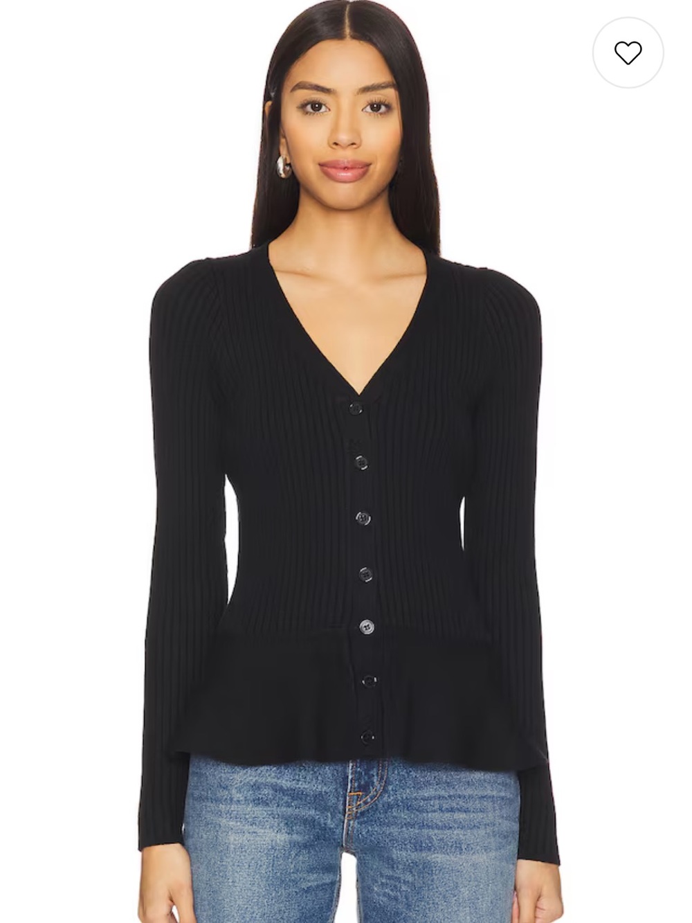 Women’s Line and Dot Black Sweater NWT